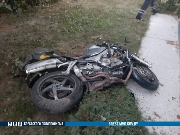 В Березе погиб 26-летний мотоциклист