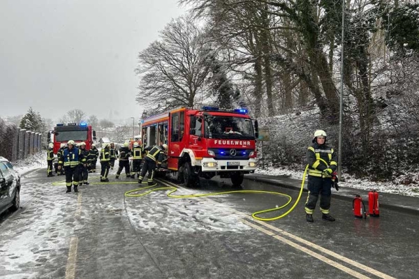 В Германии фуру белоруса занесло на «встречку» и столкнуло с Citroen