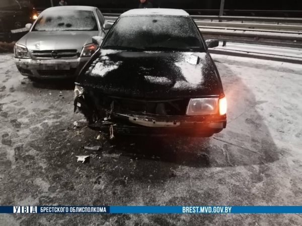 В Бресте за 5 минут произошло три ДТП
