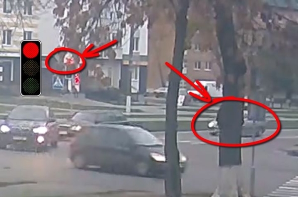 
                В Пинске на перекрестке произошло ДТП. Смотрите момент столкновения
            